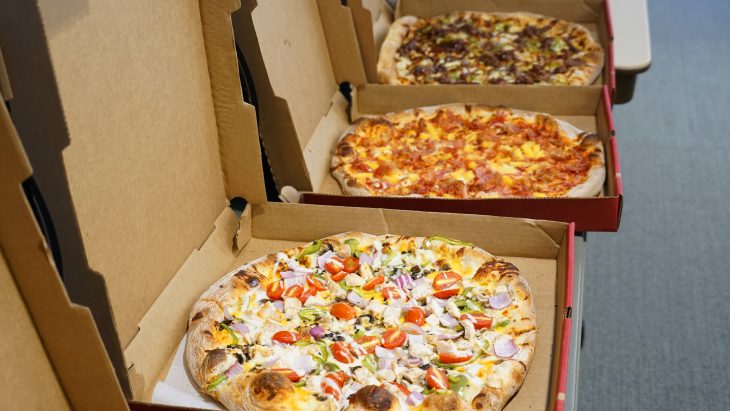 Cardboard Base In Pizza Packaging