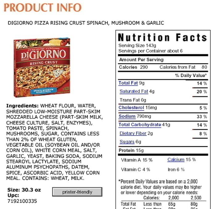 DiGiorno Pizza Cook Time & Complete Baking Instructions