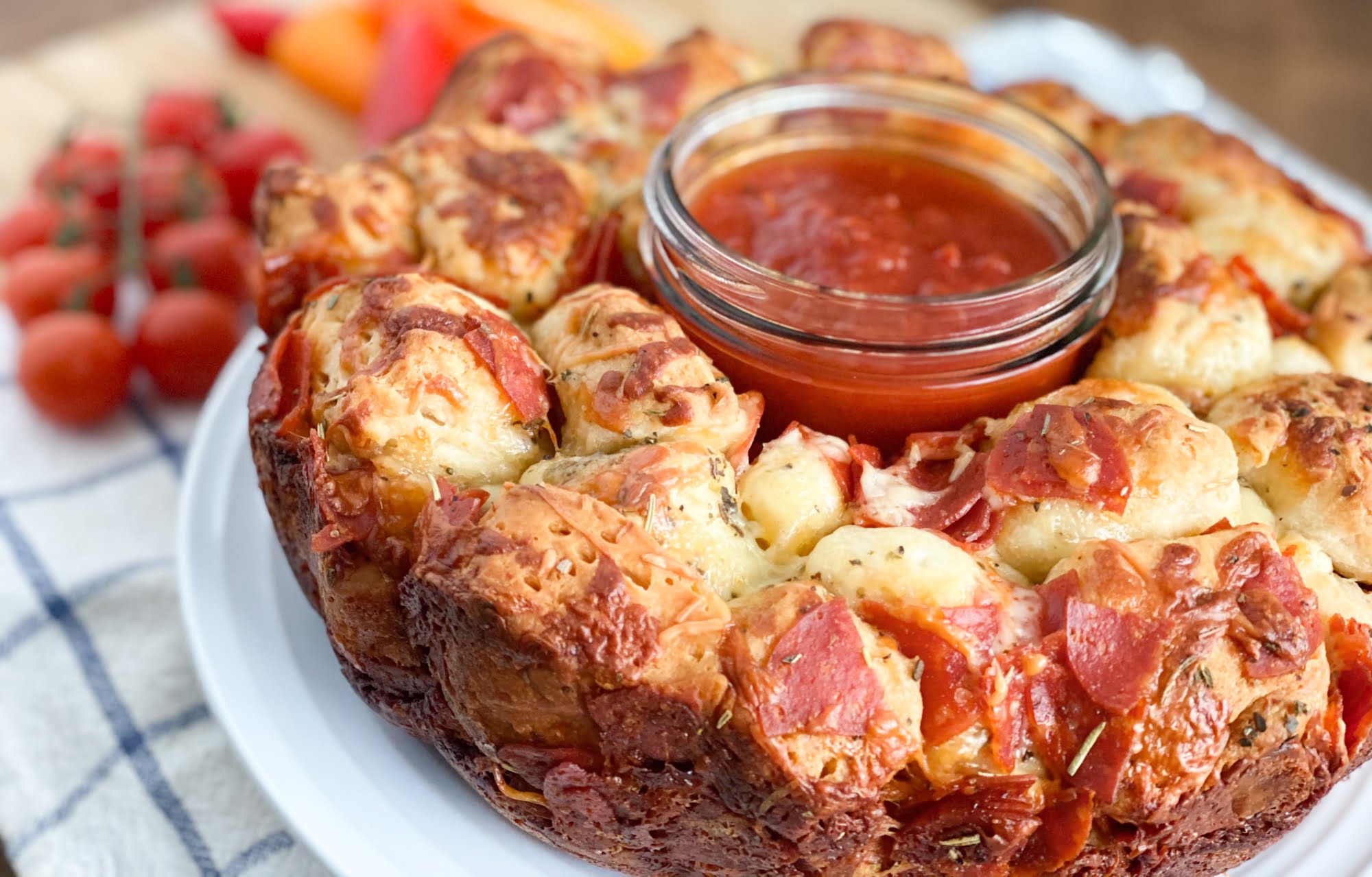 pizza dough monkey bread